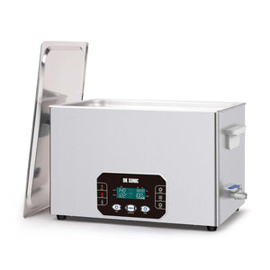 DK SONIC Ultrasonic Cleaner 30L, 600W Heavy-Duty Sonic Cleaner with Smart Touch Control, Five Modes for Motorcycle Engines, Carburetors, Chains,Circuit Board (Include Basket)