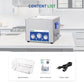 DK SONIC Nettoyeur ultrasonique industriel 15L 360W,Nettoyeur ultrasonique pour carburateurs avec fonction d'ajustement de la puissance, minuterie et chauffage pour le nettoyage de pièces, circuits imprimés, chaînes (panier inclus).