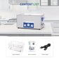 DK SONIC Nettoyeur ultrasonique industriel 22L 480W,Nettoyeur ultrasonique pour carburateurs avec fonction d'ajustement de la puissance, minuterie et chauffage pour le nettoyage de pièces, circuits imprimés, chaînes (panier inclus)