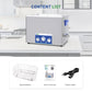 DK SONIC Nettoyeur à Ultrasons 37L 720W, Nettoyeur à Ultrasons pour Carburateurs avec Fonction de Réglage de la Puissance pour le Nettoyage de Pièces, de Circuits Imprimés (Panier Inclus)