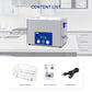 DK SONIC Nettoyeur à Ultrasons 37L,720W Nettoyeur à Ultrasons Commercial avec Minuterie Mécanique Intelligente, Chauffage et Panier, Fonctions Multiples pour Carburateurs, Moteurs de Moto, Chaînes