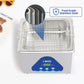 DK SONIC Ultrasonic Cleaner,1.5L 60W Stainless Steel Ultrasonic Jewelry Cleaner with Cleaning Basket,Timer,Digital Sonic Cleaner for Cleaning Jewelry,Eyeglasses,Coins